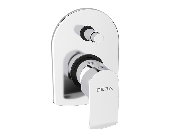 Chromo Push type single lever concealed diverter 40 mm