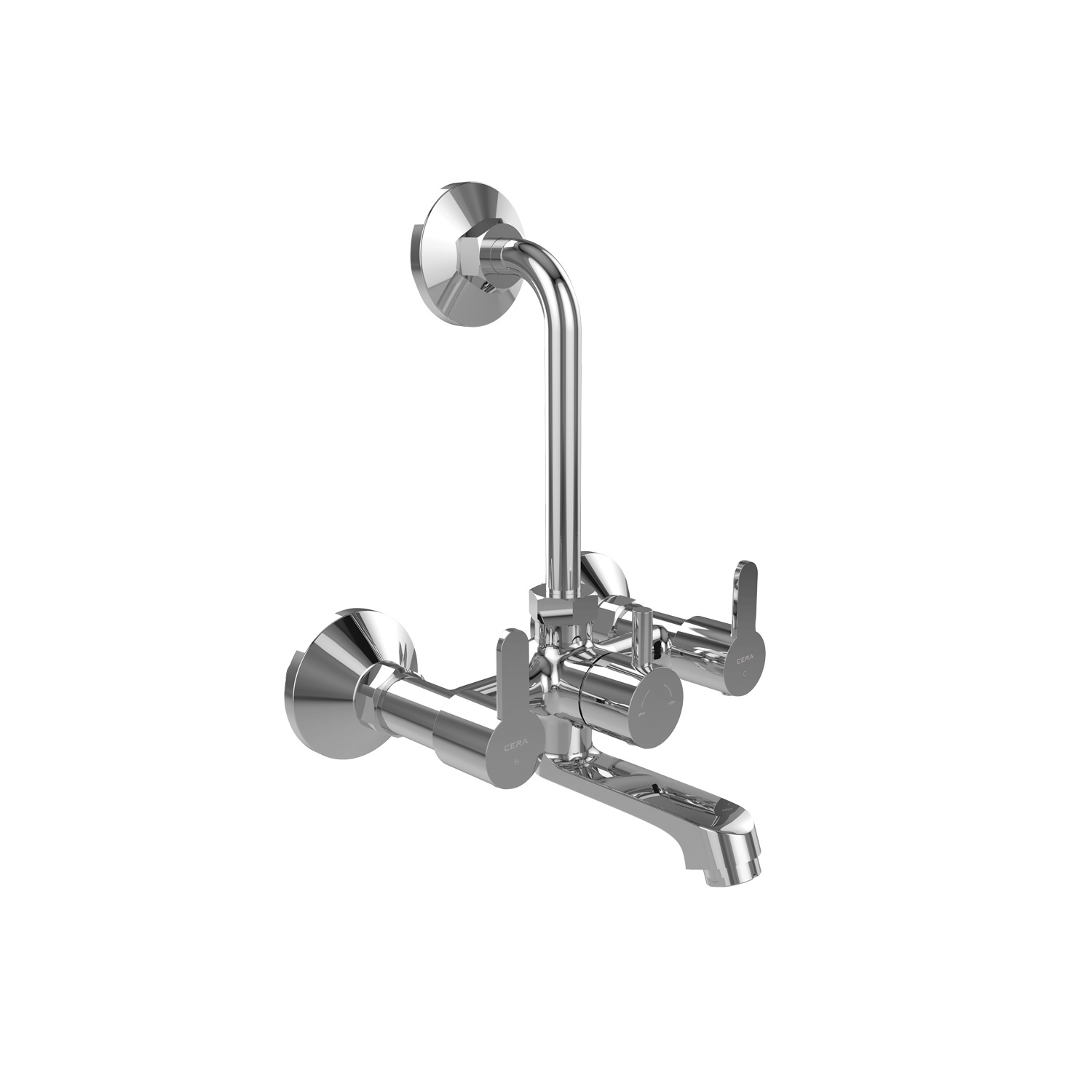 Victor Wall Mixer with Bend Pipe