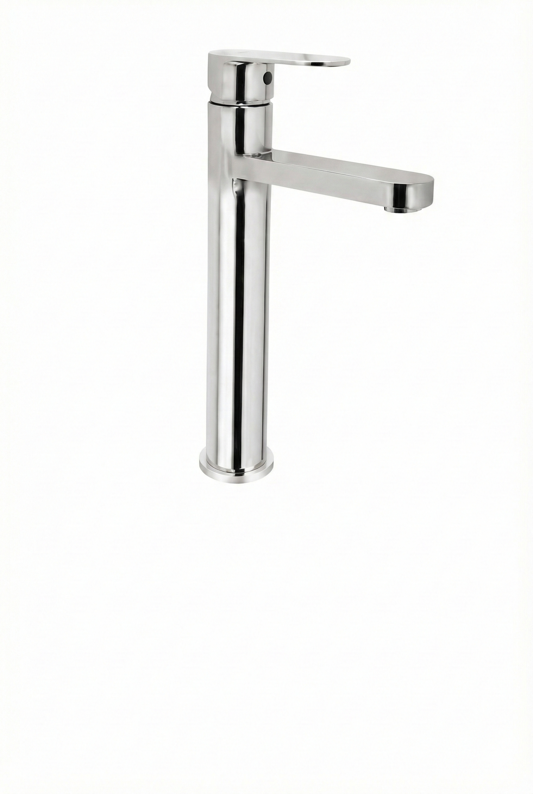 Thistle Single Lever High Basin Mixer with Braided Hoses